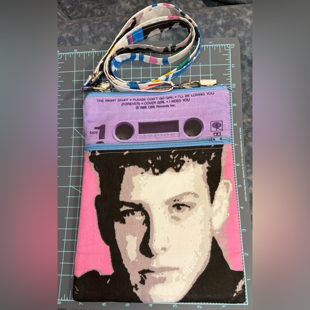 NKOTB Joey Retro Crossbody Bag With Adjustable Strap